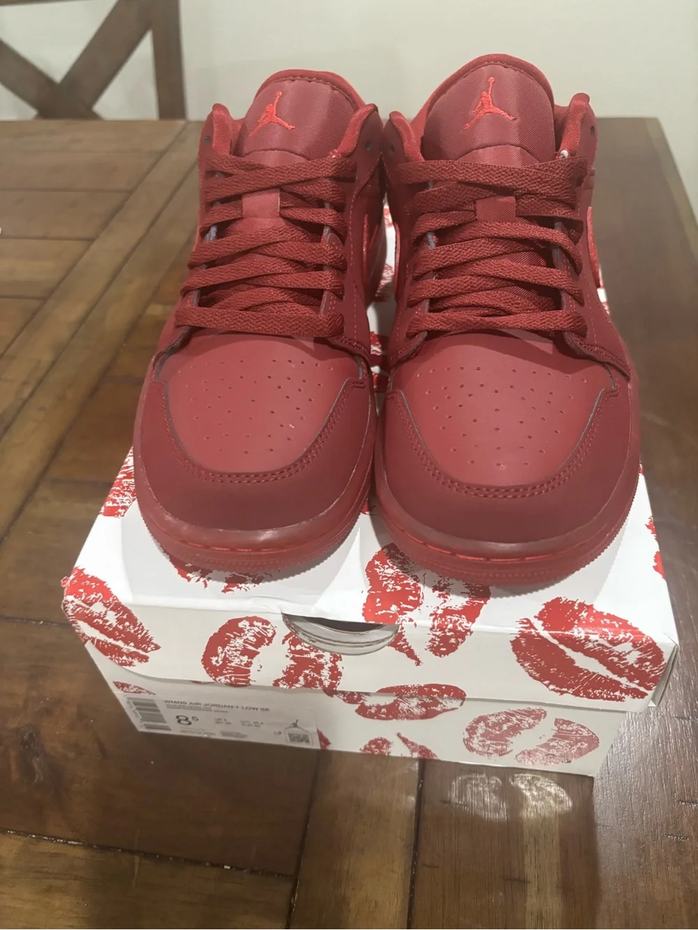 Women’s Jordan All-Red Low-Top Sneakers